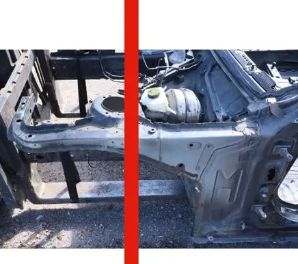 BMW 3 GT F34 Fender mounting bracket 7377915 41007377915