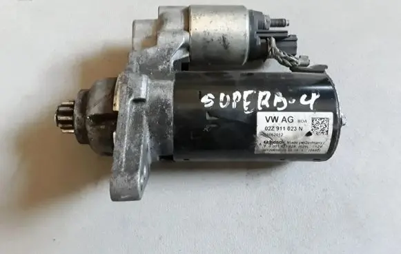 Skoda Superb B6 (3T) Starter motor 02Z911023N