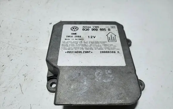 Volkswagen Golf IV Airbag control unit/module 6Q0909605B 20000309K 5WK42869