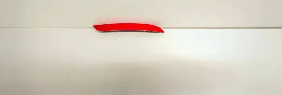 Rear tail light reflector