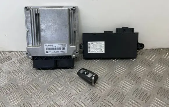 Engine ECU kit and lock set