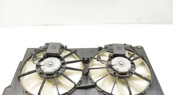 Mazda 6 Radiator cooling fan shroud 4993003580