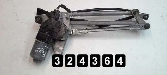 Peugeot 207 Front wiper linkage and motor 9650380880 0390241931