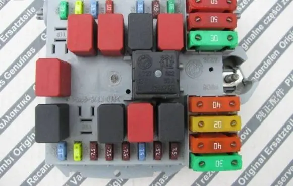 Fiat Ducato Fuse box set 1357260080