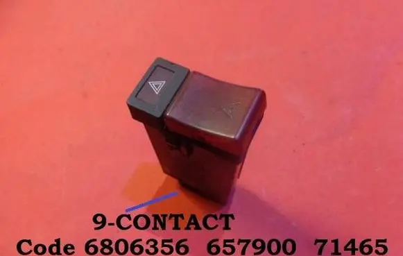 Volvo 850 Hazard light switch 6806356 657900 71465