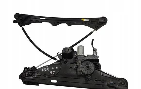 Citroen DS3 Front door window regulator with motor 9828130680