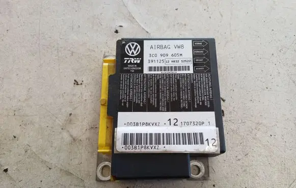 Volkswagen PASSAT B6 Airbag control unit/module 3C0909605M