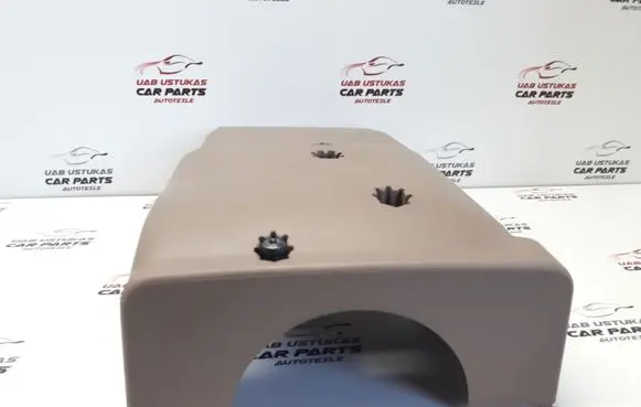 Steering wheel column trim