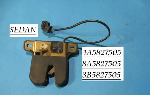 Audi A6 S6 C4 4A Tailgate/trunk/boot lock/catch/latch 4A5827505 8A5827505