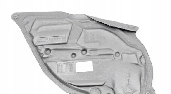 BMW X1 E84 Rear door sound insulation 