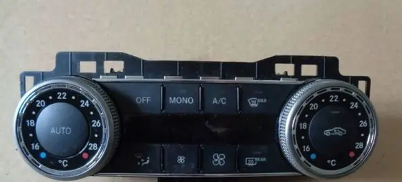 Mercedes-Benz C W204 Climate control unit A2048309885