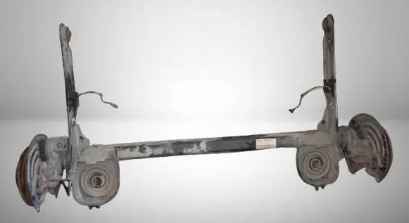 Opel Vivaro Rear axle beam 93863113 820937818