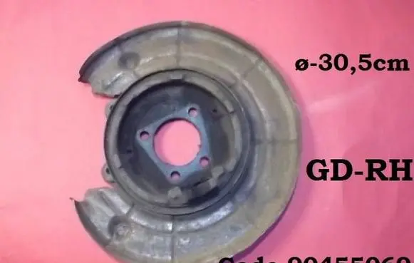 Saab 9-5 Rear brake disc plate dust cover 90455069