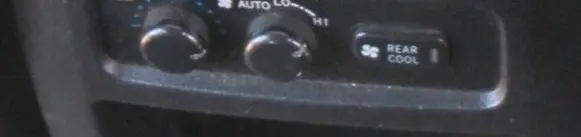Toyota Land Cruiser (J120) Climate control/heater control trim 