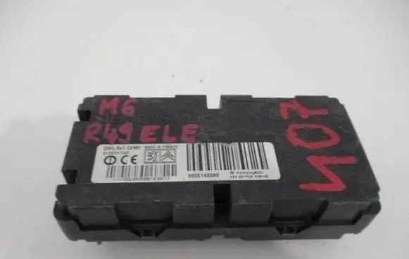 Peugeot 407 Tire pressure control unit 9655140080