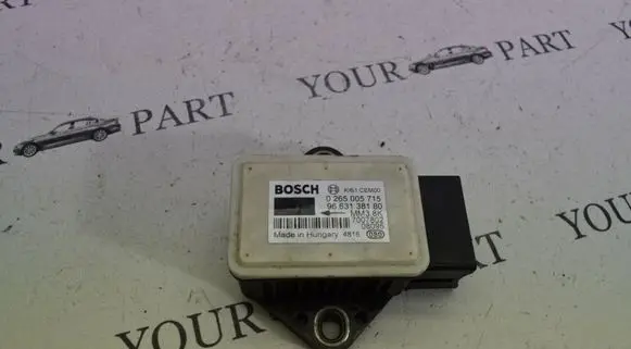 Citroen C4 I ESP acceleration yaw rate sensor 9663138180