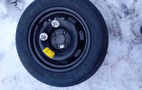 Citroen C3 R15 spare wheel 