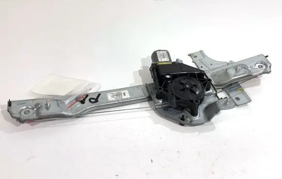 Peugeot 208 I Front door window regulator with motor 9674254380