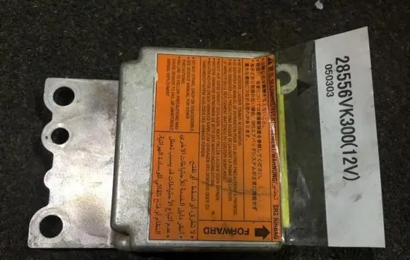 Nissan Navara D40 Airbag control unit/module 28556vk300 050303