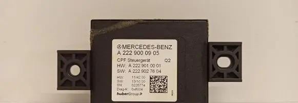 Mercedes-Benz C W205 Camera control unit module A2229000905
