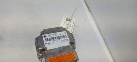Volkswagen Touareg I Airbag control unit/module 7L0959655 0285001991