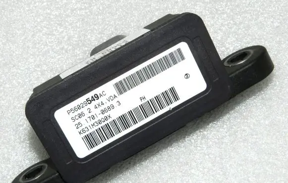 Lancia Thema ESP acceleration yaw rate sensor P56029549AC K56029549AD