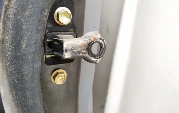 Toyota Avensis Verso Front door check strap stopper 