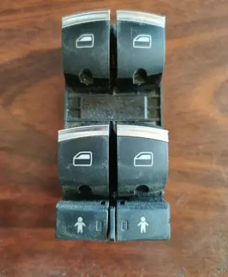 Audi Q7 4L Electric window control switch 4F0959851J