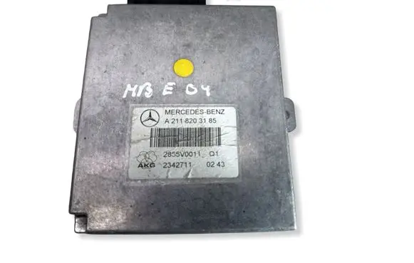 Mercedes-Benz E W211 Phone control unit/module A2118203185 2855V0011 2342711