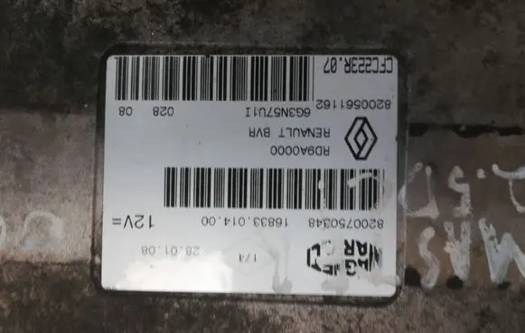 Renault Master II Gearbox control unit/module 8200750348 8200561162 RD9A0000