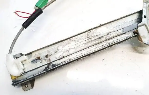 Sliding door window regulator with motor
