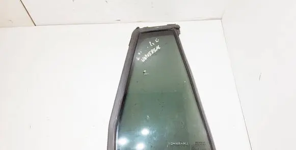 Rear vent window glass