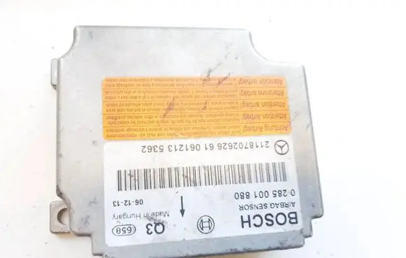 Mercedes-Benz E W211 Airbag control unit/module 0285001880 2118702626