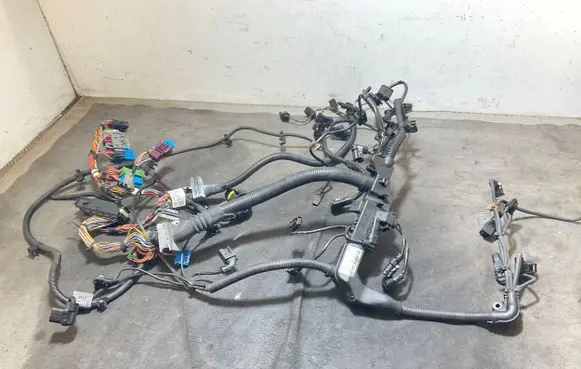 Engine installation wiring loom