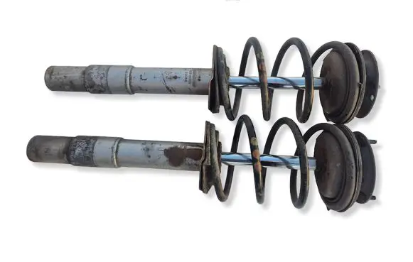 BMW 5 E60 E61 Front shock absorber with coil spring ROBUSTO R024469G