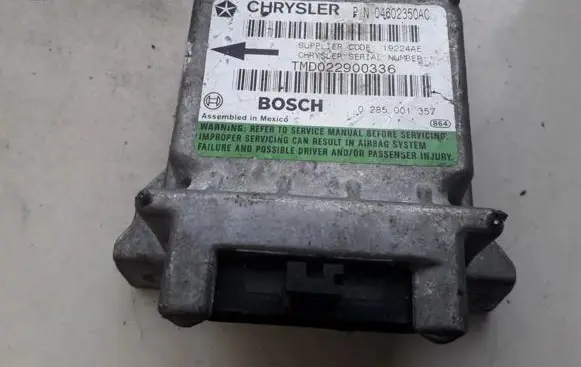 Chrysler 300M Airbag control unit/module 0285001357 04602350AC