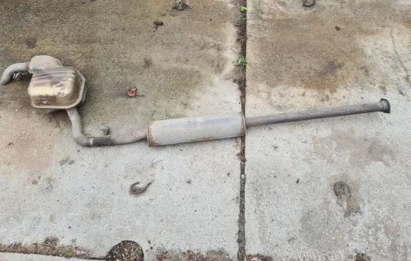Volvo S80 Muffler/silencer 