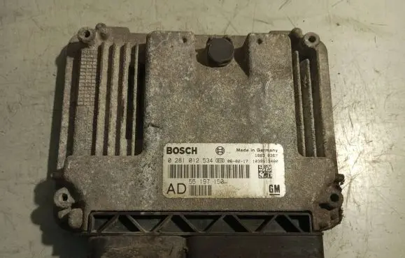 Opel Signum Engine control unit/module 55197150 0281012534