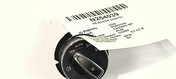 Porsche Cayman 981 Light switch 97061353309