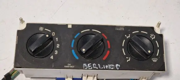 Citroen Berlingo Climate control unit 1848819658 08H27 030805G