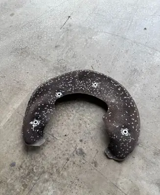 Audi A4 S4 B8 8K Front brake disc dust cover plate 