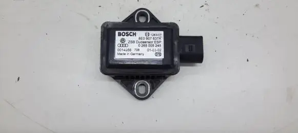 Audi A4 S4 B6 8E 8H ESP acceleration yaw rate sensor 8E0907637A 0265005245