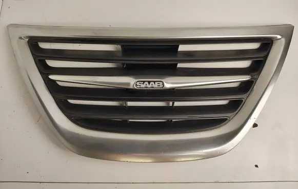 Saab 9-3 Ver2 Front bumper upper radiator grill 12765507