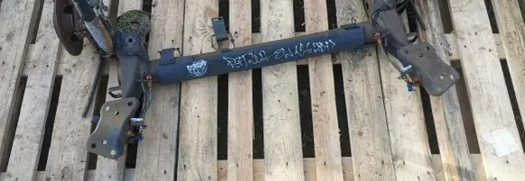 Rear axle beam