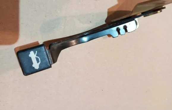 Jaguar XJ X308 Engine bonnet (hood) release handle