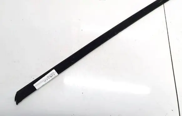Front door glass trim molding