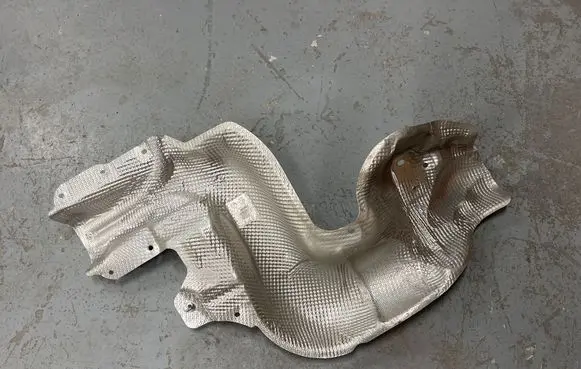 Opel Mokka B Exhaust heat shield 9849470280