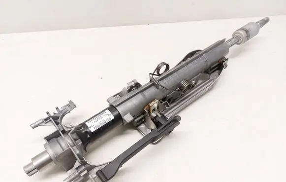 Steering wheel axle