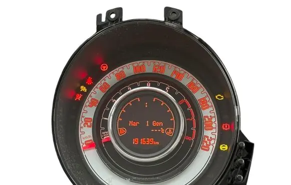 Fiat 500 Speedometer (instrument cluster) 735590739