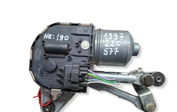Peugeot 3008 I Front wiper linkage and motor S26301190 9671062380